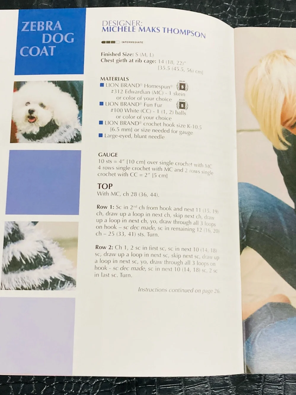 Fur, Fur & More Fur Knot and Crochet Patterns for Fun Fur Decorative Yarn